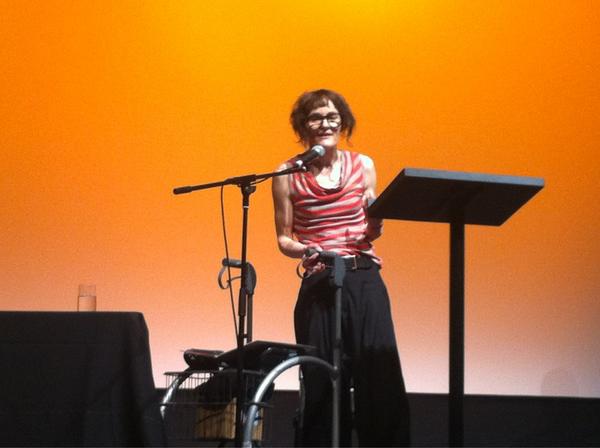 otherfilmfest's tweet image. Associate Director Sophie Sherriff introducing Christine Bruno #OFF2012