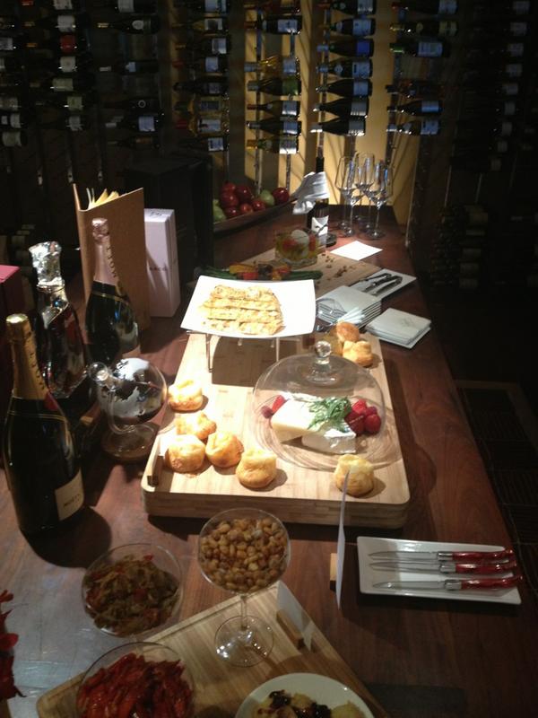 AtrioRestaurant's tweet photo. Cheese in the wine room @ConradMiami http://t.co/3R19obQV