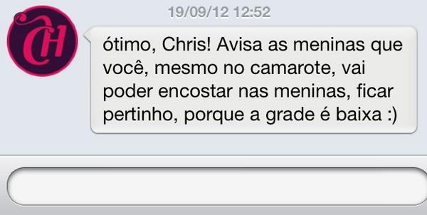 chrisleao's tweet photo. Aeee amorss! Vamos ficar bem pertinho #NoCAPRICHO pra gente se amar! hahahaha ta chegando 28/29/30 http://t.co/01bTzpki