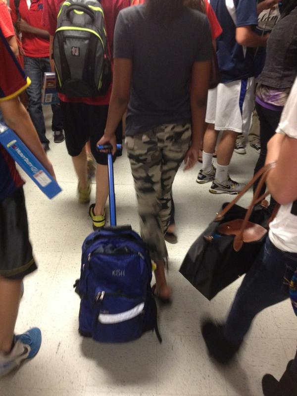 Haashmore's tweet image. If this isn't a throwback I don't know what is #rollerbackpack