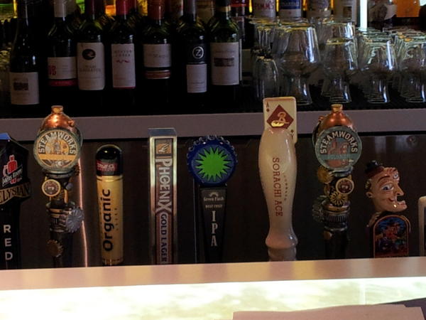 TyronesTap's tweet photo. Look who joined the @roguewetbar #broadway line up! @steamworksbeer Pilsner &amp; Pale Ale &amp; @BrooklynBrewery  Sorachi Ace! http://t.co/tllHgJpP
