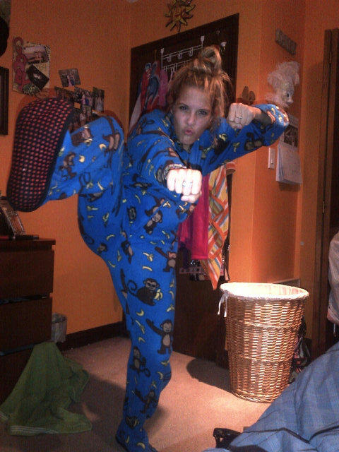kristengood4's tweet image. Busting out the onsie!! #soawesome #bestpjsever #falltimefun