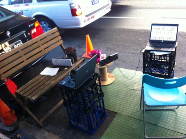 nathanblum's tweet photo. #parkingday2012 http://t.co/cExlMZFj