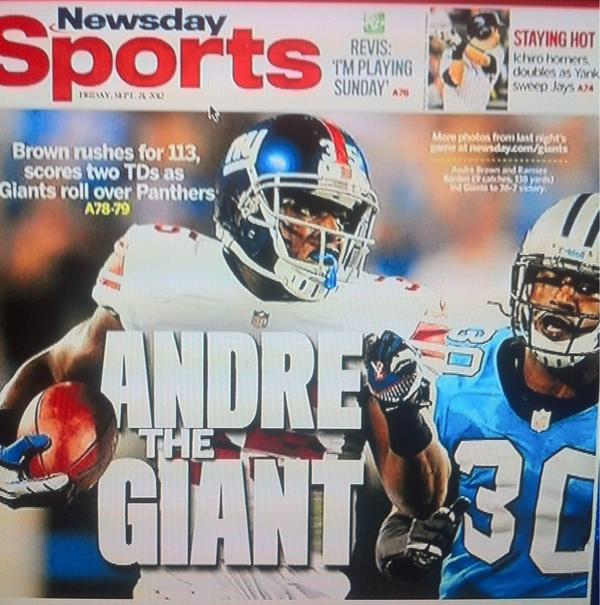 Canolulzz's tweet image. @drebrown35 LOOK AT YOU NOW!!!! #giants #GMEN #giantnation