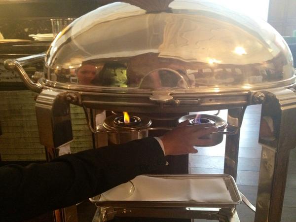 Just lighting the legendary trolley I wonder what we have today