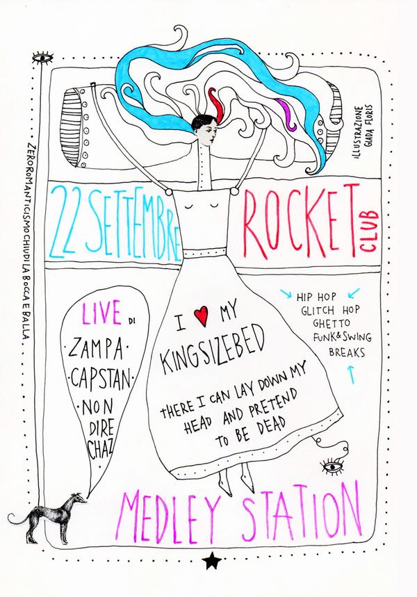 MedleyStation's tweet photo. DOMANI SERA AL ROCKET http://t.co/dXiIzoF0