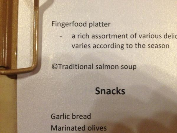 okfn_okapi's tweet photo. I had a copyright soup last night. Hoping the boss doesn't find out. Nobody mention to @rufuspollock please. #okfest http://t.co/obGdC6qa