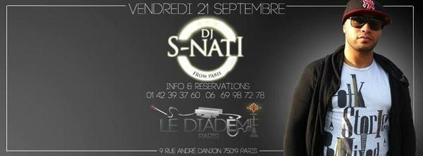 DjSnatiofficiel's tweet photo. tonight at Diadème Paris http://t.co/MEp0tBOE