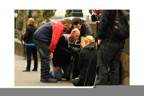 SofyaGollan's tweet image. A behind the scenes look at Love Lies Online shoot for #OFF2012 love that Canon EOS 7D... can I keep it?