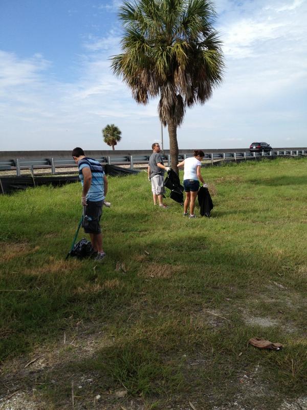 Today Team Members from our Home Office are spread all over Tampa Bay giving back for our annual Community Service Day