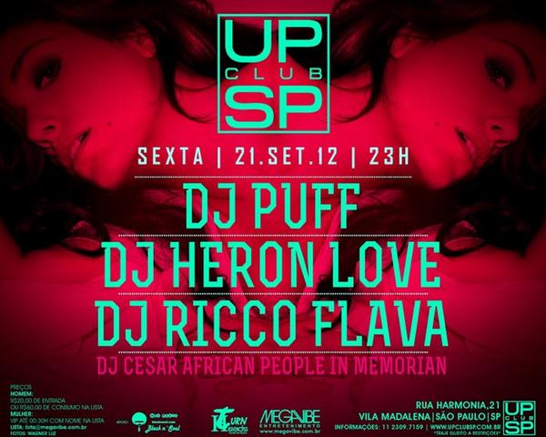 UpClubSp's tweet photo. HOJE @UpClubSp com Dj Puff , Dj Heron Love &amp; Dj Ricco Flava !! lista@upclubsp.com.br http://t.co/beBSjEbm