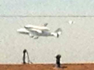 digitalvic's tweet image. Space Shuttle Fy By