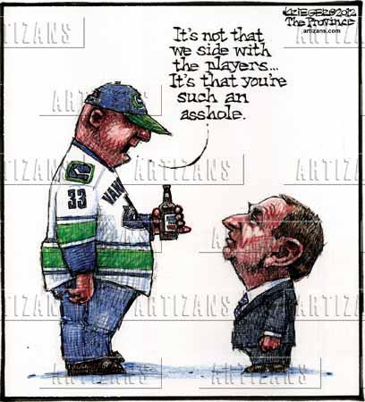 EVERY CANUCKS FANS MESSAGE TO BETTMAN