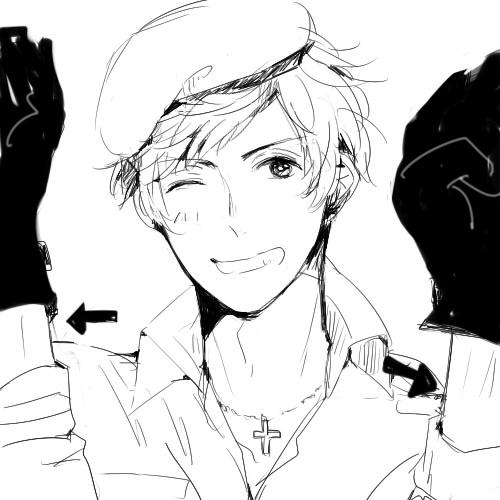 軍服の絶対領域がもえるという話なんです 