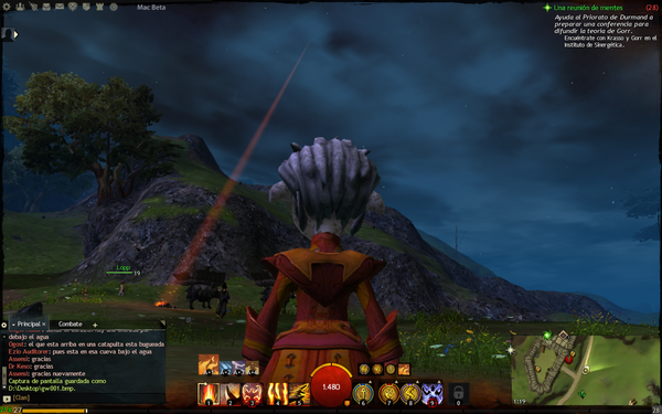 migatohacemiau's tweet image. Here, evidence that the asura people have weapons of massive destruction (and OMGLASERZ! too), @GuildWars2 #macbug