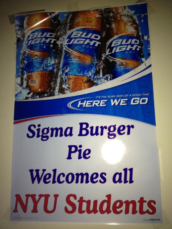 rebeccaaa107's tweet photo. Sigma burger pie..you know what it isss 🍻🍺😁 http://t.co/zJd3yKqj