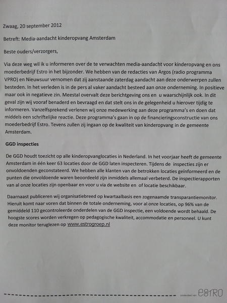 Catalpa doet aan damage control. Vanavond maar even naar Nieuwsuur kijken.