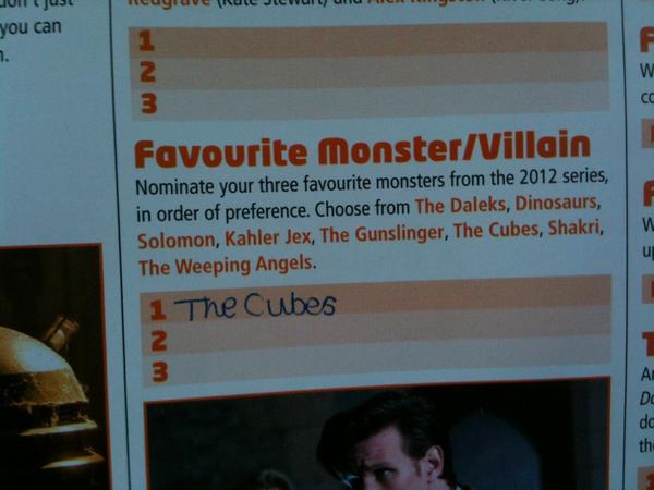 UnemployedCube's tweet image. Fellow Cubes! Have you had your humans fill this out correctly yet? @DWMtweets @TomSpilsbury