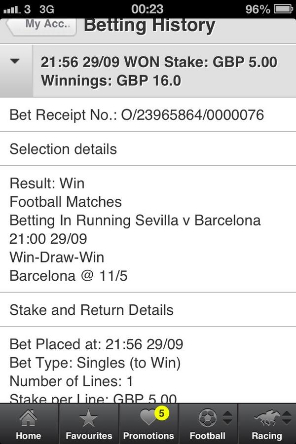 ryglas's tweet image. Placed a wee cheeky 5er on barca at half time while 1-0 down result #bookiebashed