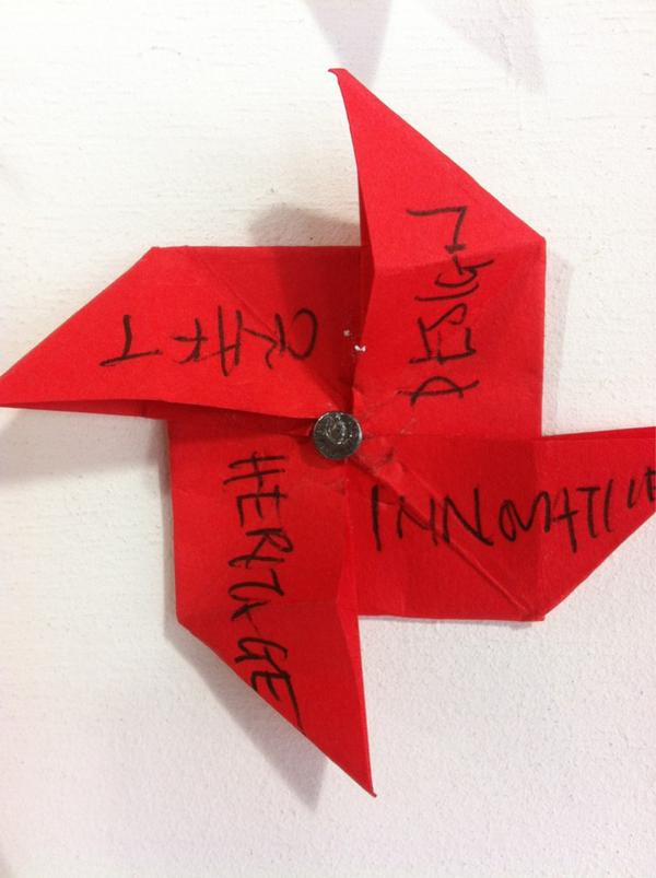britishness2012's tweet photo. we are still making windmills so come along to join in..... #Britishness #LDF12 #design #southbank http://t.co/RDs66MfA