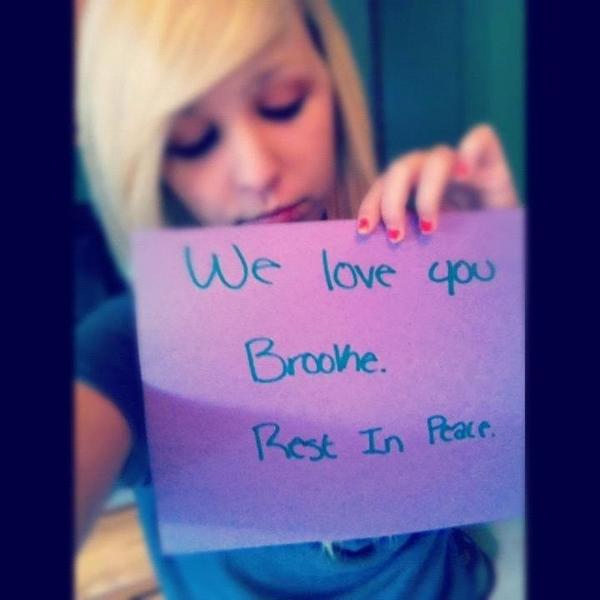 SaraMaye3's tweet image. #RipBrooke #weLOVEyou