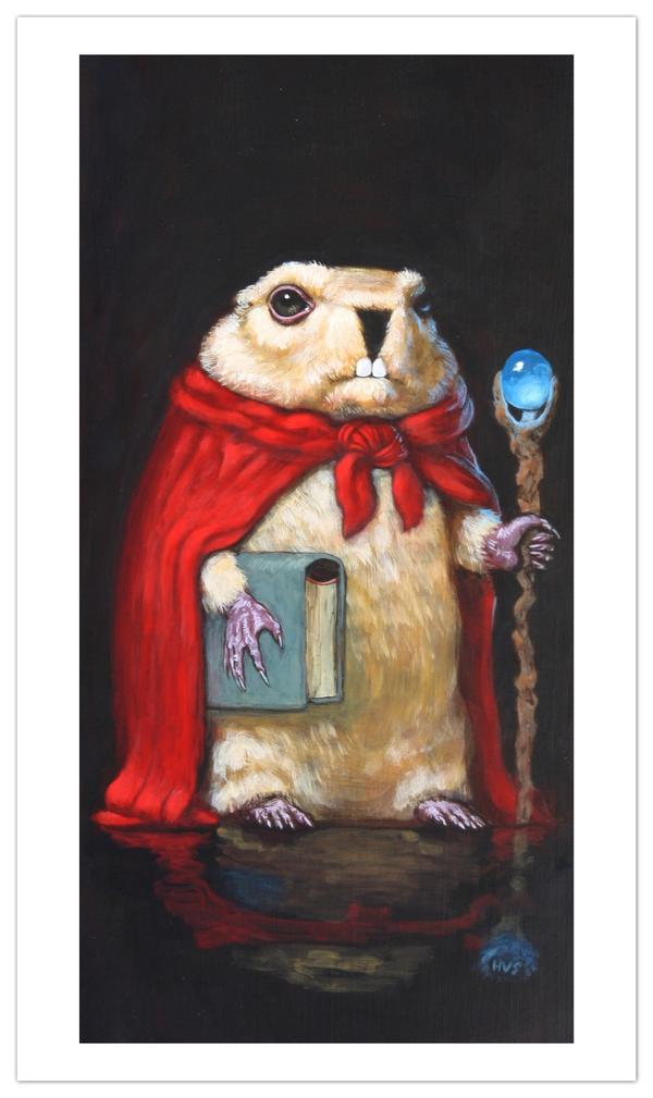 GenomeGallery's tweet photo. "Magic Marmot" prints available now! 13"x19" print. Ltd. Edition of 40. http://t.co/b9ooXeNb http://t.co/H0udeoEJ