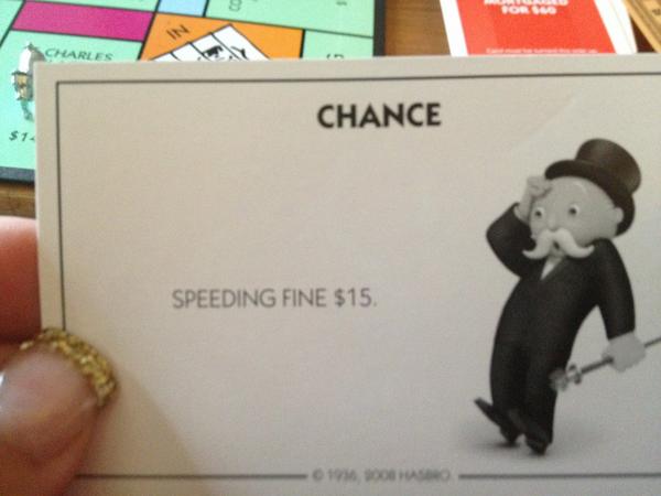Brunette_Boots's tweet image. Monopoly knows me too well! #idrivefast