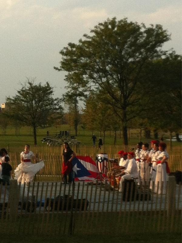 The Cimarrones are fantastic!  On stage now at Boyd Park! #hubcitysounds