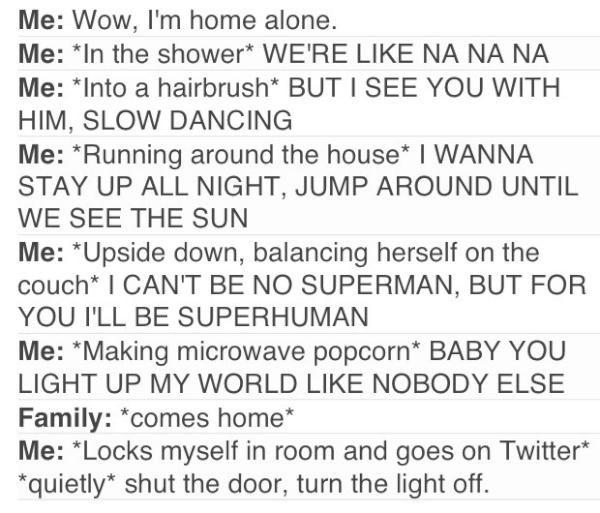 donutniall's tweet photo. Me when im home alone: http://t.co/8xPqPXc3