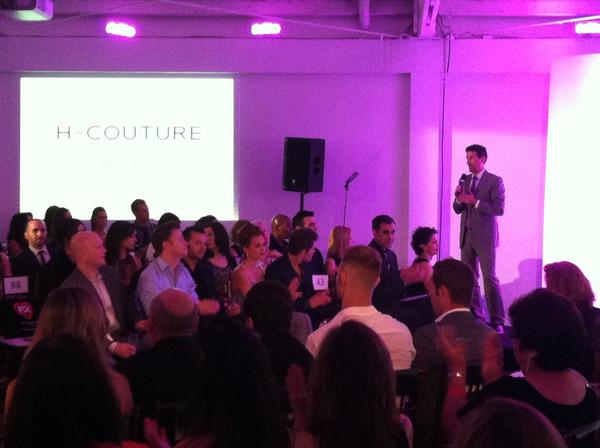 humaneworldorg's tweet photo. Wayne is kicking off the events at #HCouture! http://t.co/QcdczKwg