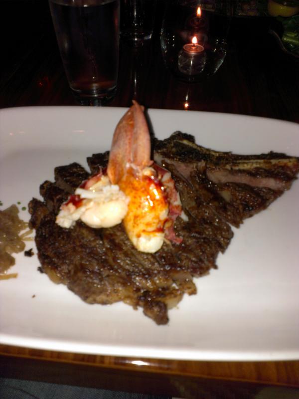 MediaMason's tweet photo. The bachelor party is off to a great start thanks to @STK in the Cosmo. Best restaurant period... http://t.co/RbKJUJ5D