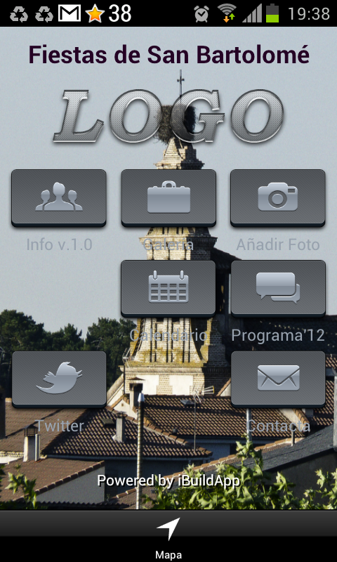 Mudrian's tweet photo. La App para Android de la programación de fiestas y más, está en marcha!! Un adelanto de la v1.0 #Mudrian2012 http://t.co/6mycEyRv