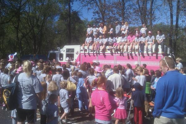 CSFC33's tweet image. Heroes for Nick walk today...they have wonderful things planned to help others, such a great family