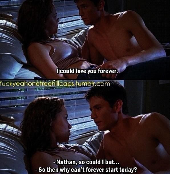 OTHCastOnEllen's tweet photo. Naley... Always &amp; forever. #9YearsOfOTH #OTHDay http://t.co/TgyJhadZ