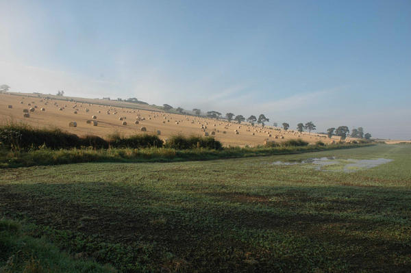clivehb's tweet photo. Branxton Hill in the sunshine yesterday.  Horrid weather expected today http://t.co/D9W6VrLG