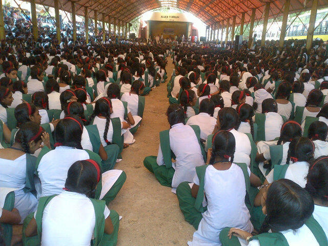 Shashi Tharoor on X: Part of an audience of 5000 schoolgirls at Asia's  largest school, Thiruvananthapuram's Cotton Hill Govt Girls' School   / X