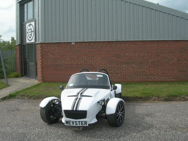 kevinpatrick's tweet image. The MEVSTER is now available through @Exomotive in the US! #kitcar