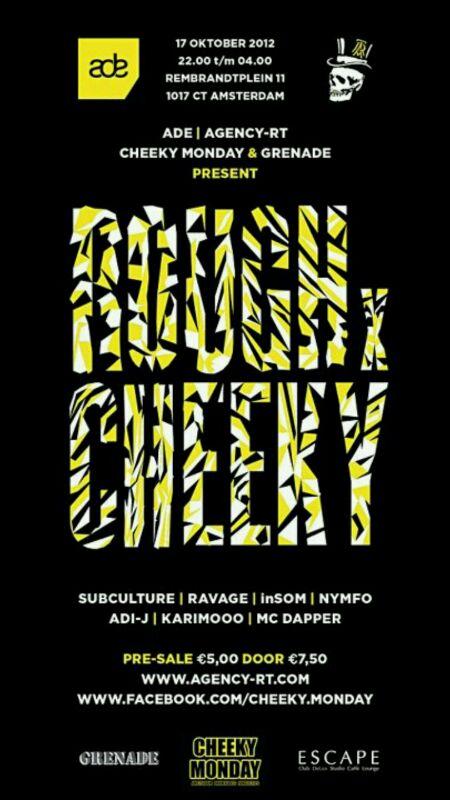 RavageMovement's tweet photo. Proud to announce that we will be at Rough &amp; Cheeky #ade12 @AgencyRT @ADE_NL http://t.co/phVj4pLU