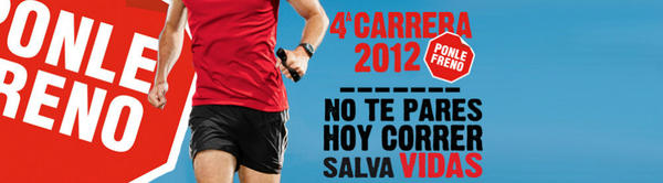 CARRERA PONLE FRENO 2012, Por las Victimas de los Accidentes de Tráfico. APUNTAROS: antena3.com/ponlefreno/car…