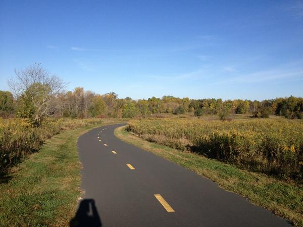 CarolynHaas's tweet image. Check out my "extended back yard view" at Elm Creek park as I enjoyed a fun prayer walk this morning! #MNfall