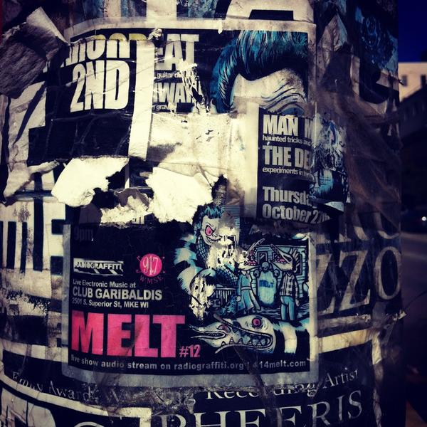 414MELT's tweet image. #layersdeep @erikvoid @DE_integro @_adoptahighway @Lornnn @Radiograffiti @WMSE @Oveenacon is it Sunday yet?