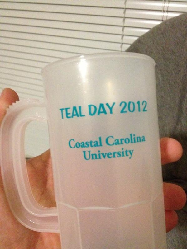Free cup!! #teal
