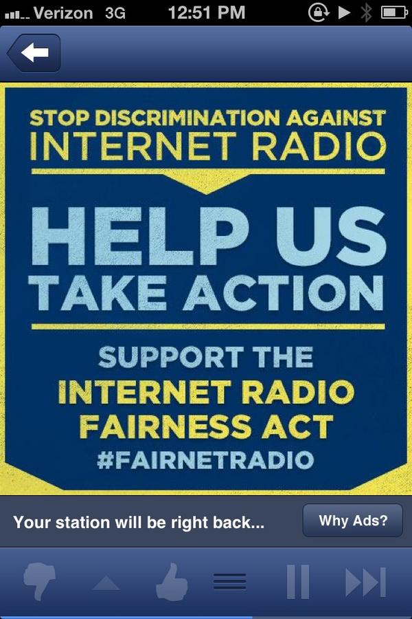 Please RETWEET if you love pandora!!! They want to cancel Internet radio! #FairNetRadio #iLovePandora!!!