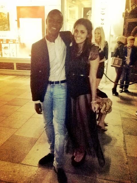 ChicBetch's tweet image. Can't decide which is cuter... The interracial couple or the skirt? #chicasphuck