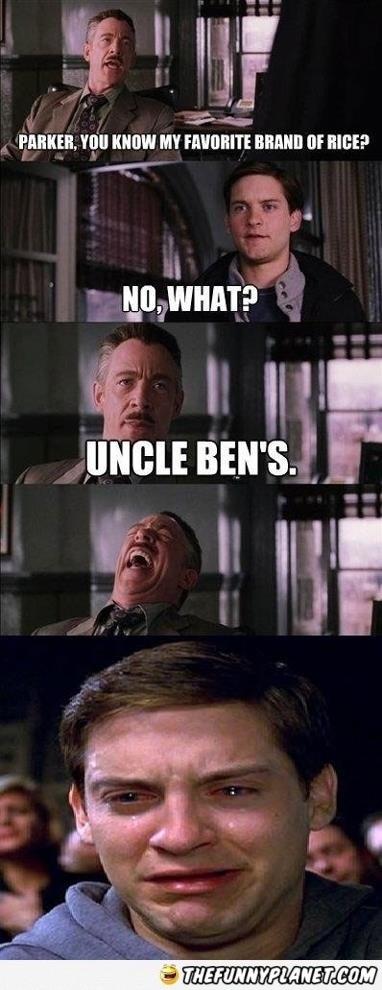 TheReaL_Deej's tweet image. Lololol I had a chuckle. #SpiderManHumor #PeterParker