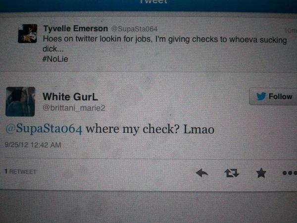 SupaSta064's tweet image. S/O @KatieGotBandz lmao...Her R/T got girls tweeting me shit like this!!! 
#ViewImage