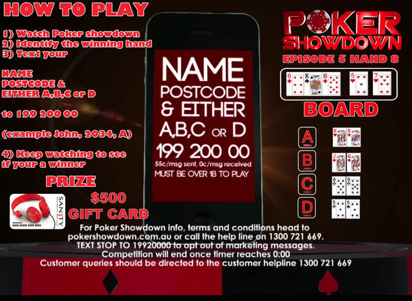 Poker Showdown tweet media