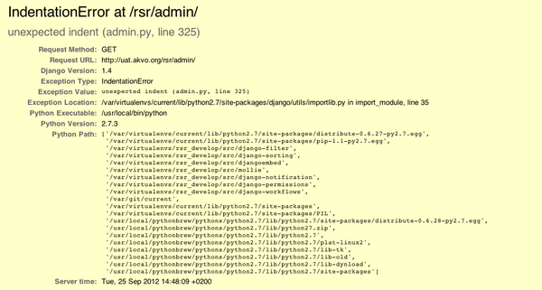 nerdyscruffster's tweet image. my first indentation error. @pycurious you warned me about this - but did I listen??? #python #indents #mustremember