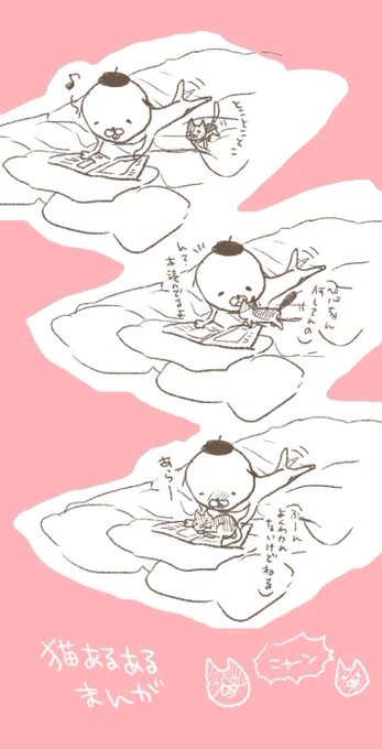 猫あるあるマンガ 