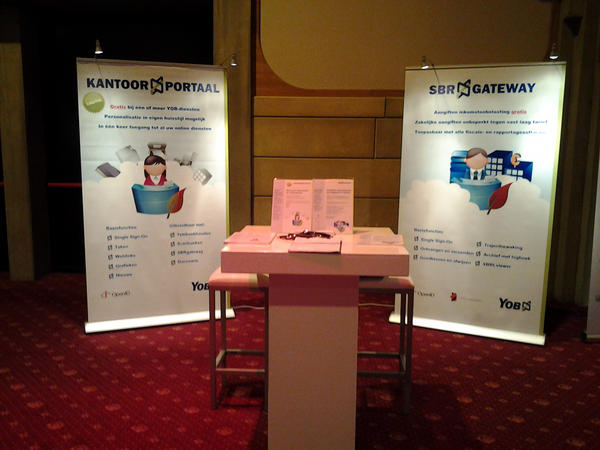 Vandaag is YOB aanwezig op de SBR Aansluitdagen voor <a href="/sbrportaal/">YOB SBRgateway</a> en <a href="/kantoorportaal/">YOB Kantoorportaal</a> samen met <a href="/pkipartners/">PKIpartners</a>. #SBR_NL12